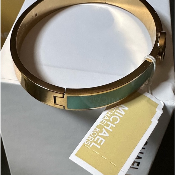 Michael Kors Enamel Bracelet MK Logo - Picture 4 of 10